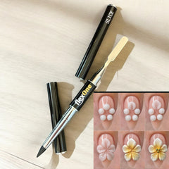 Silicone sculpting tip: Soft yet firm – great for petal shaping