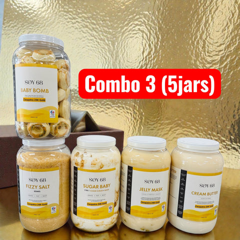 Cleopatra 24K GOLD Pedicure  - Golden Pedicure set