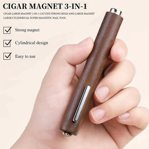 3in1 Magnet Cat Eyes Magnet Tools - Wooden Magnet