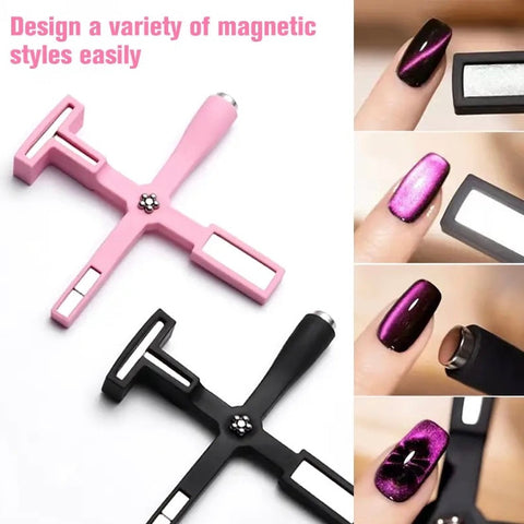 5 in 1 Nail Cat eyes Magnet Multi -function Nail Tool