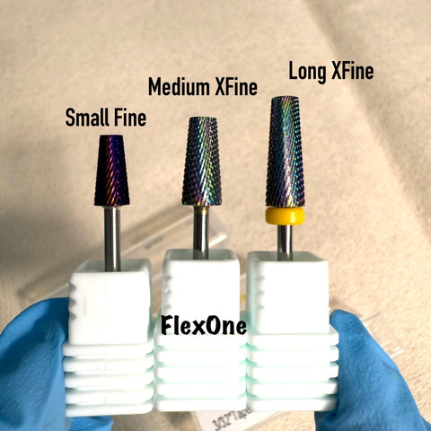 Cuticle and Finish DRILL BIT for Short and Long Nails