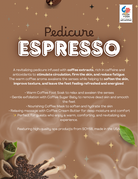 Relax Espresso Pedicure - Deluxe Coffee Pedicure