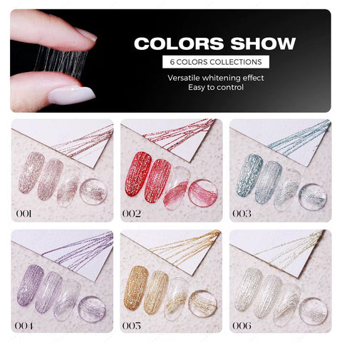 SPIDER GEL - Flash Glitter Gel - Reflective Spider Gel