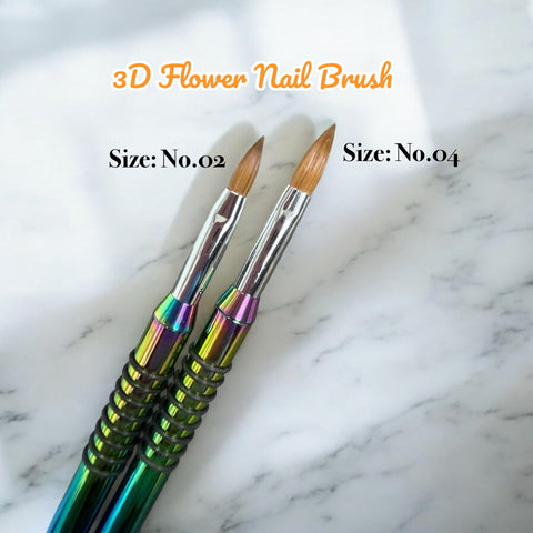 3D Brush for Nail Art - Brush for 3D Flowers