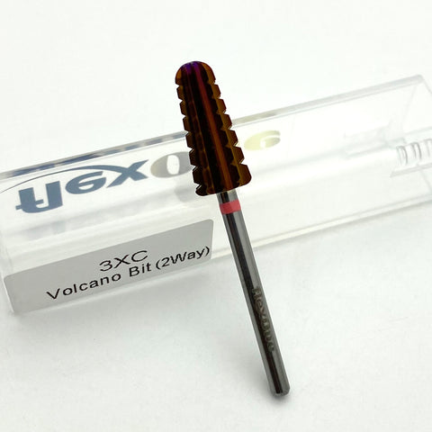 3/32" Volcano 2 Ways Nail Drill Bit - 3X Coarse