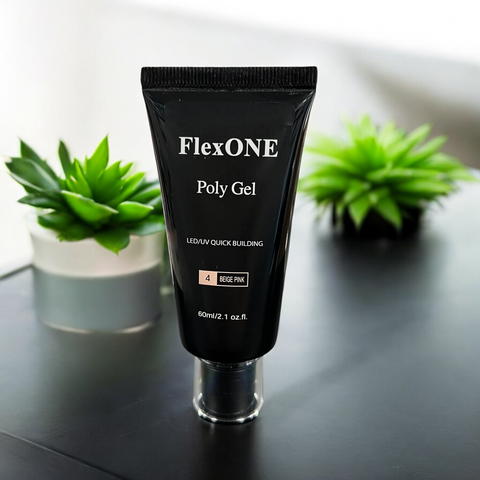 SET 5 colors FlexOne POLY Gel + Free Sample Colors Board