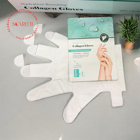 finger tip removable collagen gloves