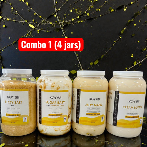 Cleopatra 24K GOLD Pedicure  - Golden Pedicure set