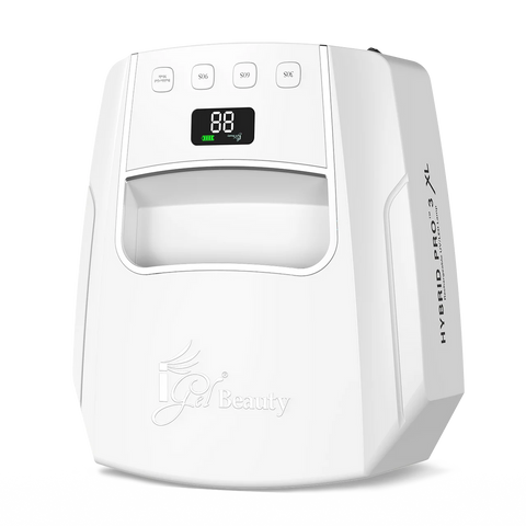 Hybrid Pro 3.0 XL Wireless UV/LED Lamp – Rechargeable Nail Lamp for Salons - White Color
