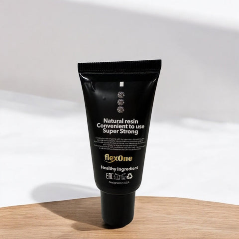 Professional Nail Glue FlexOne Strong Hold for Rhinestone and 3D Sea Shell Water Drop Nail Art (30ml)