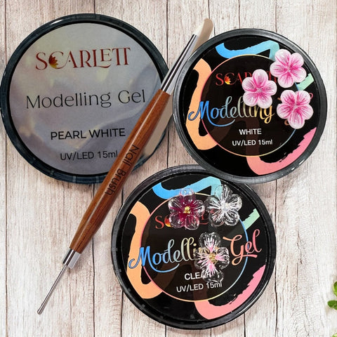 3D Flower Sculpture Solid Gel Nail Glue 15g