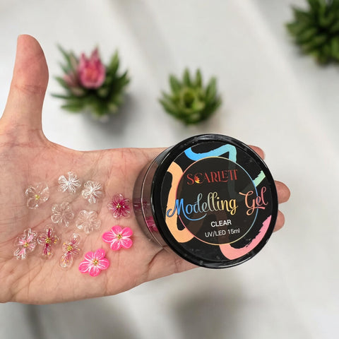 3D Flower Sculpture Solid Gel Nail Glue 15g