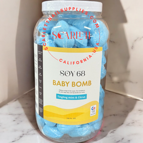 Mint scent Bath Bomb for Pedicure