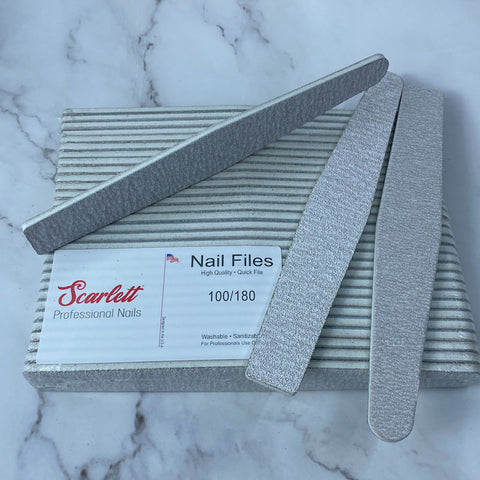Premium Nail Files double sides design and washable, no sanding, strong and durable Suitable for different kinds and sizes nail tip, such as coffin nail, ballerina nails, oval nail, square nail, stiletto nail, French nail, acrylic nail and so on.