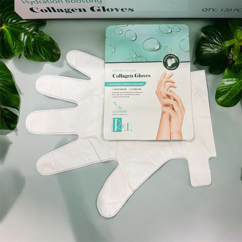 2-in-1 Collagen Socks & Gloves for Nail Salons - Hydrating Manicure Pedicure Treatment